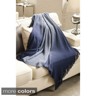 Diane Hand-Dyed Ombre Acrylic Throw
