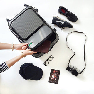 Lojel Horizon 21.75-inch Hardside Carry-on Spinner Upright Suitcase