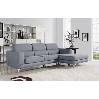 Xena Light Grey Modern Sectional Sofa Set