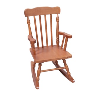 Gift Mark Home Kids Resting Spindle Honey Rocking Chair