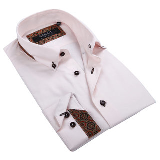 Coogi Luxe Men's Light Pink Button-down Shirt