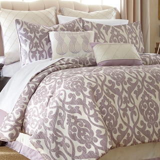 Azlin Floral Damask 8-piece Comforter Set