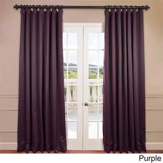 Exclusive Fabrics Extra Wide Thermal Blackout 120-inch Curtain Panel