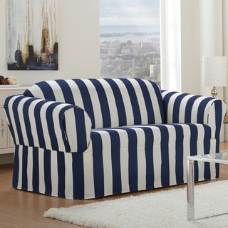 Cabana One-piece Relaxed Fit Wrap Sofa Slipcover