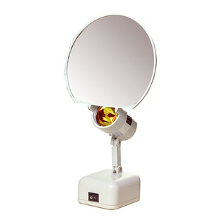 5-inch Round 5X Illuminated Vanity Mirror