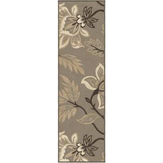 Carolina Weavers Finesse Collection Floweret Grey Runner (2'3 x 8')