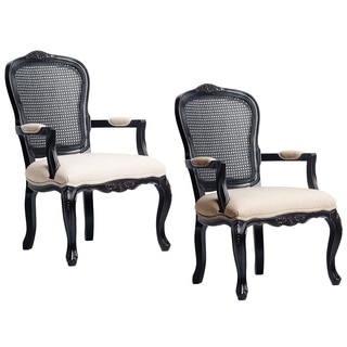 Greyson Living West Indies Hand-rubbed Black Accent Chair