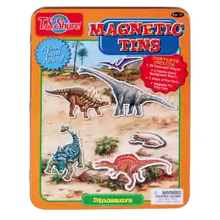 T.S. Shure Dinosaurs Magnetic Tin Playset