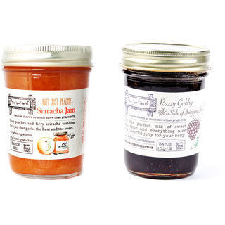 The Jam Stand All-natural Sweet and Spicy Jam Combo (Pack of 2)