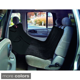 Quilted Suede Hammock Style Pet Car Seat Cover