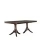 LaSalle Espresso Pedestal Extending Dining Table by iNSPIRE Q Classic - Extendable Dining Table - Thumbnail 3