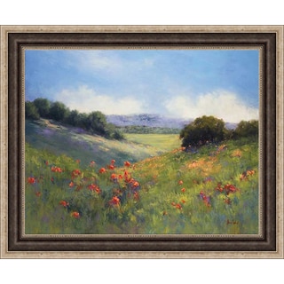 Weil 'Poppies with A View ' Framed Artwork