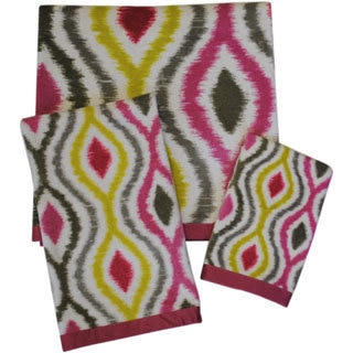 Waverly Optic Delight 3-piece Towel Set