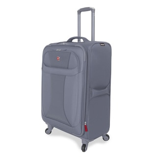 Wenger Lightweight Grey 24-inch Medium Grey Spinner Upright Suitcase