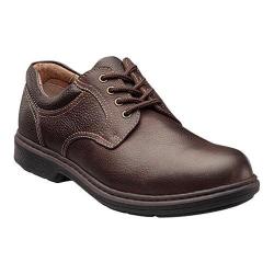 Men's Nunn Bush Wagner Plain Toe Oxford Brown Leather
