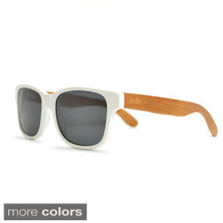 Timber Unisex Matte White Sunglasses
