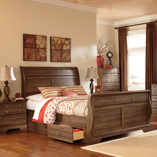 Signature Design by Ashley Allymore Sleigh Storage Bed