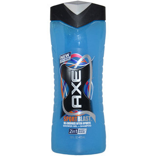 AXE Men's Sport Blast 16-ounce Shower Gel and Shampoo