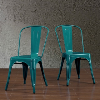 Tabouret Bistro Peacock Side Chairs (Set of 2)