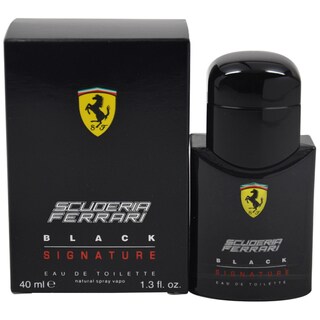 Ferrari Scuderia Black Signature Men's 1.3-ounce Eau de Toilette Spray