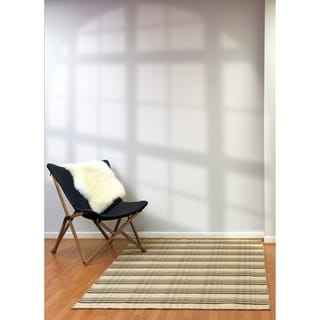 Royal Beige and Charcoal Rug (4' x 6')