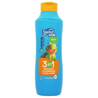 Suave Muppets Kids' Apple 3-in-1 22.5-ounce Shampoo Conditioner and Body Wash