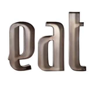 Eat Iron Metal Wall Decor Letters