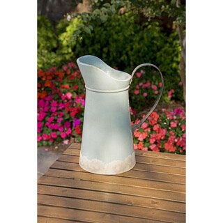 Calista Tall Pitcher with Metal Handle