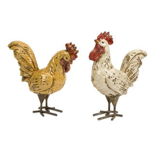 Parson Roosters Accent Pieces (Set of 2)
