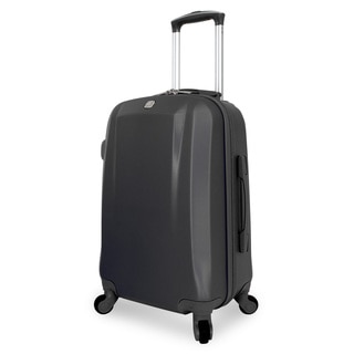 SwissGear Black 19-inch Hardside Spinner Upright Suitcase