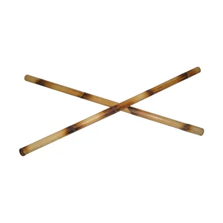 Filipino Martial Art 28 x 1-inch Eskrima Kali Arnis Burned Rattan Sticks (Set of 2)