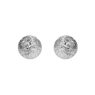 5mm Stardust Ball .925 Sterling Silver Stud Earrings (Thailand)