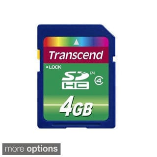 Transcend 4GB Class 4 SDHC Memory Card