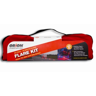 Orion Safety Products 6030 Emergency Kit 30 Minute Road Flare (Set of 6)