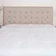 Austin Adjustable King/California King Tufted Fabric Headboard by Christopher Knight Home