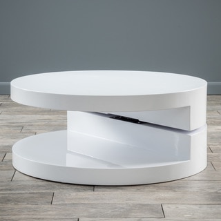 Large Circular Mod Rotatable Coffee Table by Christopher Knight Home