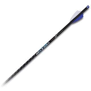 Carbon Express Maxima Blue Streak 22-inch Bolt with 2-light Nock, 5-pack