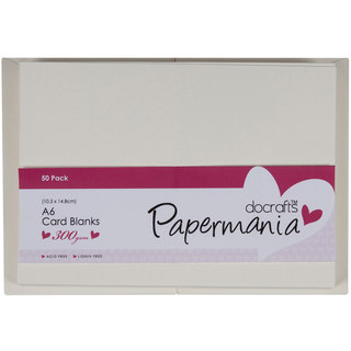 Papermania Cards/Envelopes A6 50/Pkg-Cream