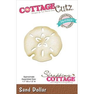 CottageCutz Petites Die 1.7"X1.5"-Sand Dollar