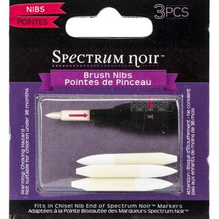 Spectrum Noir Next Generation Replacement Nibs 3/Pkg-Brush