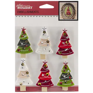 Jolee's Christmas Stickers-Christmas Trees