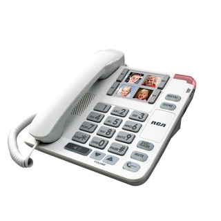 RCA Corded Amplified Speakerphone Desk Phone