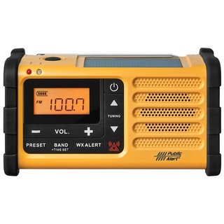 Sangean MMR-88 FM / AM / Weather / Handcrank / Solar / Emergency Aler
