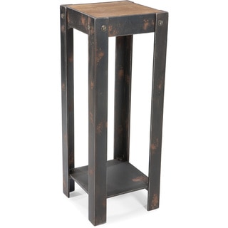Aurelle Home Industrial Natural Plant Stand