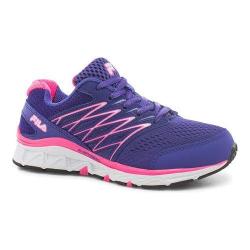 Children's Fila Gallactic Training Shoe Royal Blue/Knockout Pink/Cotton Candy