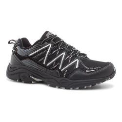 Men's Fila Headway 6 Trail Shoe Black/Black/Metallic Silver