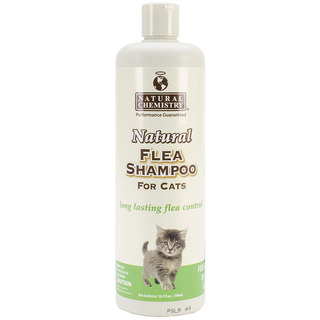 Natural Flea Shampoo For Cats 16.9oz