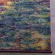 Safavieh Monaco Abstract Watercolor Pink/ Multi Distressed Rug (6'7 x 9'2) - Thumbnail 1