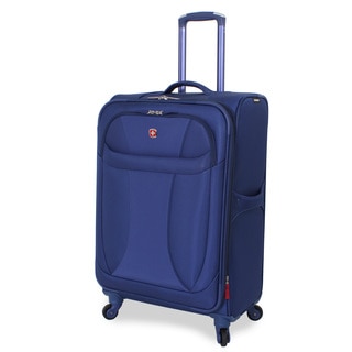 Wenger Lightweight Blue 24-inch Spinner Upright Suitcase