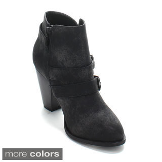 Forever Women's 'Camila-64' Pull-on Ankle Booties